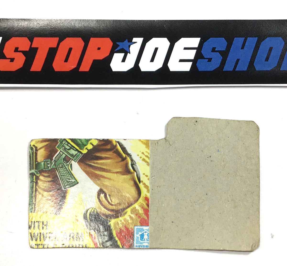 1984 VINTAGE ARAH ROADBLOCK V1 FILE CARD (a) – THE G.I. JOE SHOP ...