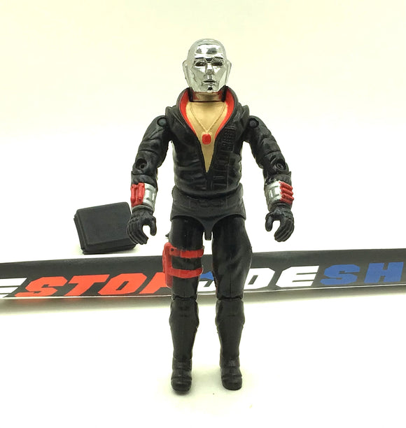 1983 VINTAGE ARAH COBRA DESTRO V1 ENEMY WEAPONS SUPPLIER LOOSE 100% COMPLETE (j)