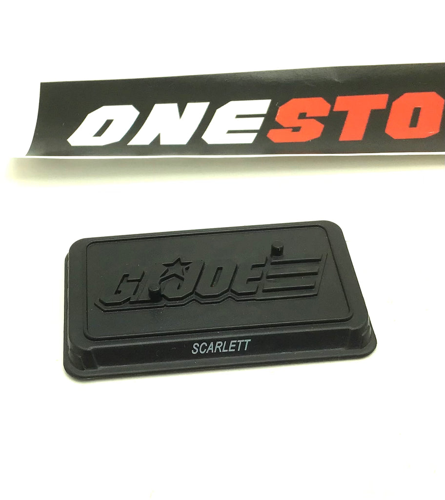 2010 RESOLUTE SCARLETT V13 TWO PEG FIGURE STAND ACCESSORY