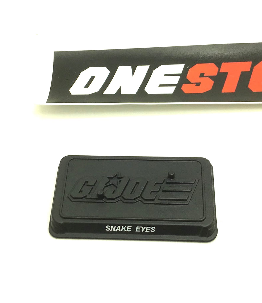 2016 50TH ANNIVERSARY SNAKE EYES V54 TWO PEG FIGURE STAND ACCESSORY