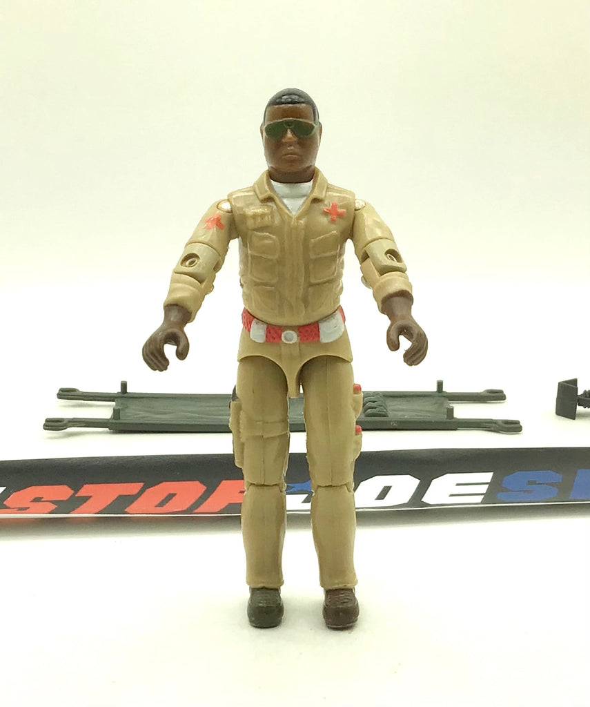 1983 VINTAGE ARAH G.I. JOE DOC V1 MEDIC LOOSE 100% COMPLETE (j)
