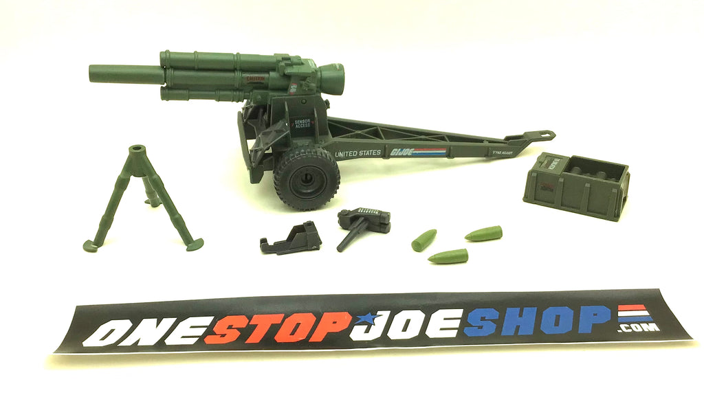 1984 VINTAGE ARAH G.I. JOE MOUNTAIN HOWITZER BATTLE STATION LOOSE 100% COMPLETE (a)