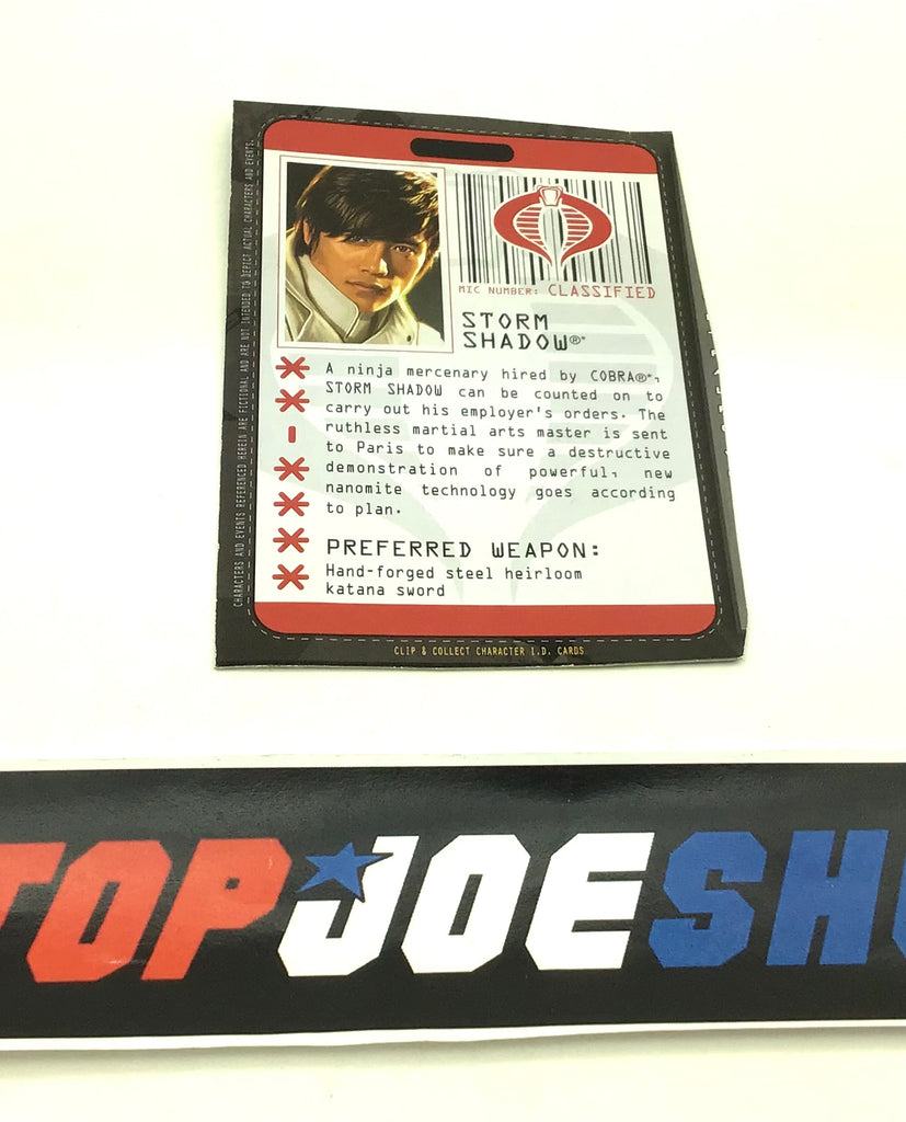 2009 ROC STORM SHADOW V33 FILE CARD