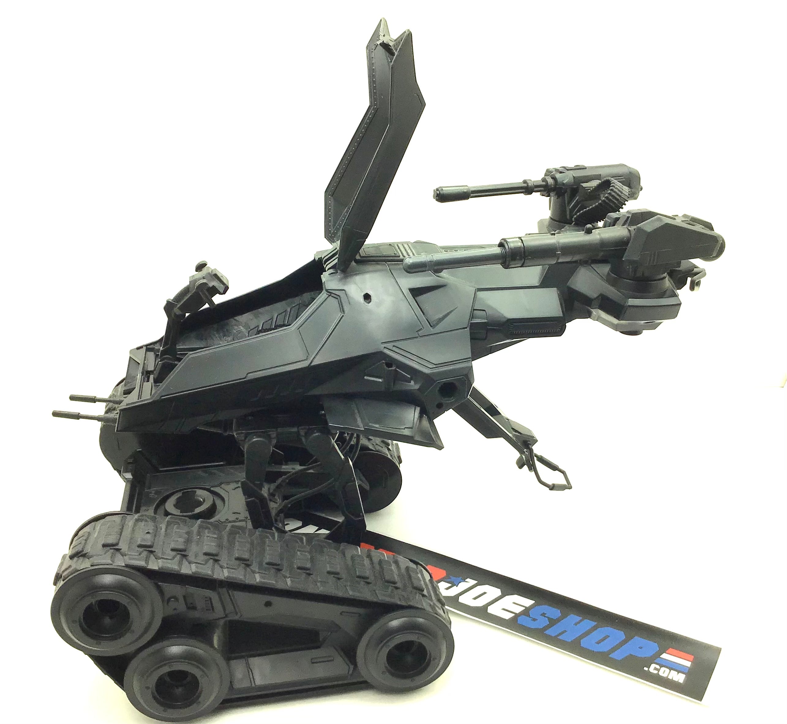 2010 POC G.I. JOE COBRA BLACK H.I.S.S. HISS TANK V5 BRAVO VEHICLE