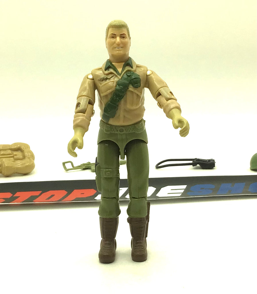 1984 VINTAGE ARAH G.I. JOE DUKE V1 FIRST SERGEANT LOOSE 100% COMPLETE (a)