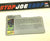 1989 VINTAGE ARAH DARKLON V1 FILE CARD (b)