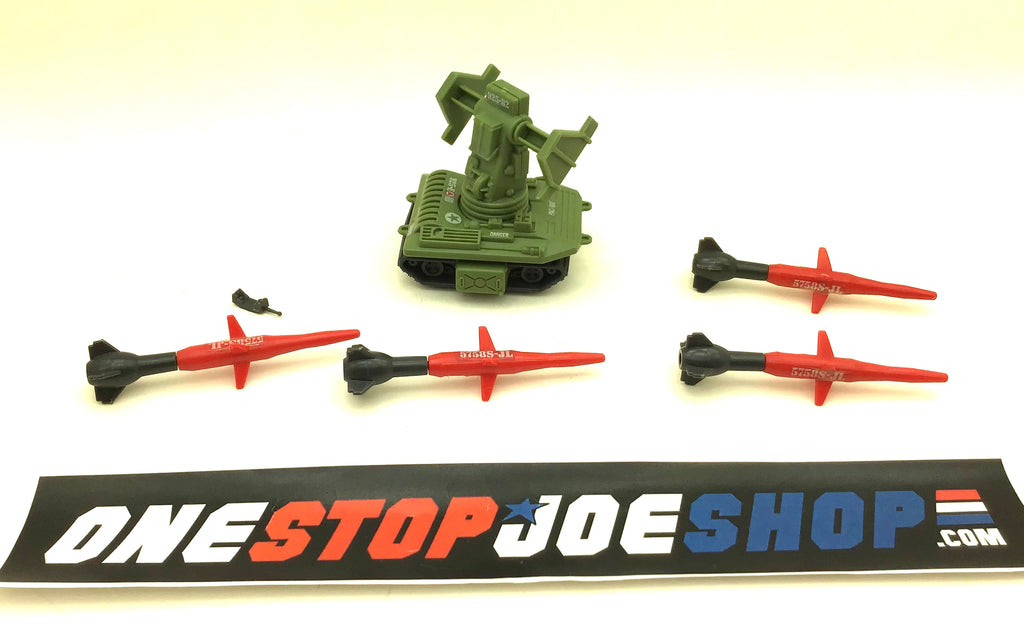 1983 VINTAGE ARAH G.I. JOE MISSILE LAUNCHER PAC/RAT LOOSE 100% COMPLETE (b)