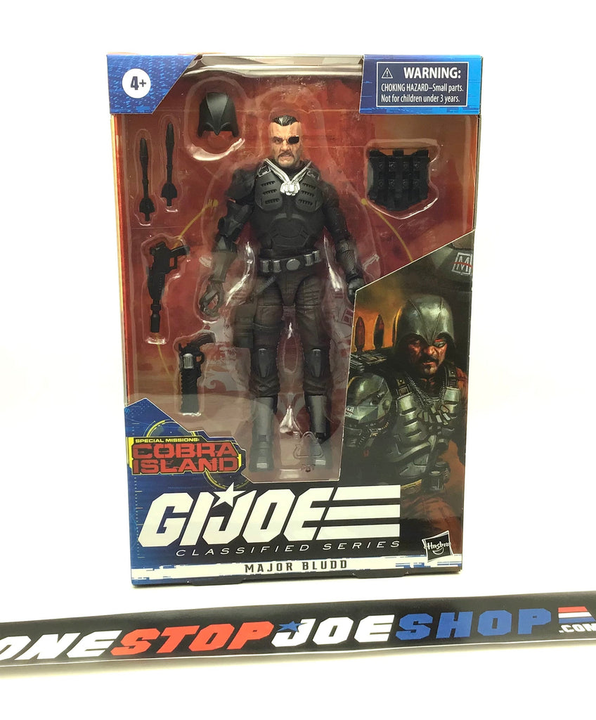 2021 CLASSIFIED G.I. JOE COBRA MAJOR BLUDD #27 6" FIGURE COBRA ISLAND TARGET EXCLUSIVE NEW SEALED