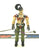 1987 VINTAGE ARAH G.I. JOE DREADNOK ZANZIBAR V1 DREADNOK PIRATE AIR SKIFF PILOT LOOSE 100% COMPLETE (a)