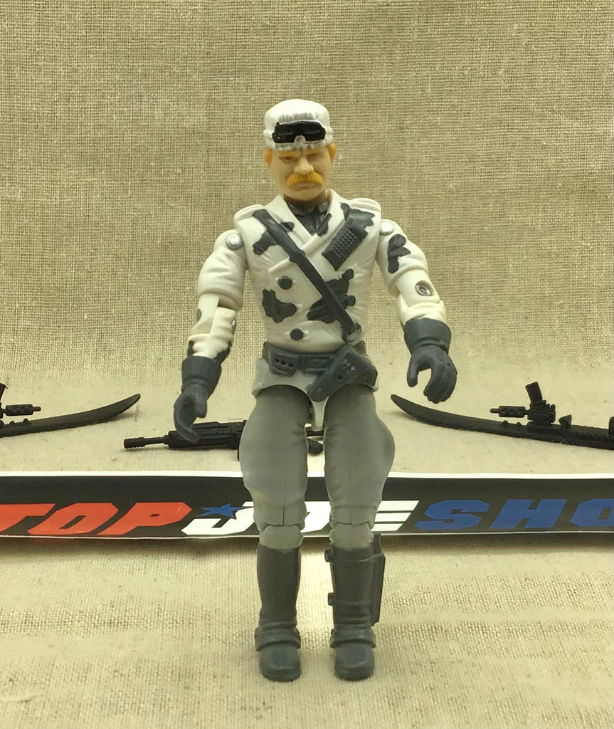 1989 VINTAGE ARAH G.I. JOE WINDCHILL V1 ARCTIC BLAST DRIVER LOOSE 100% COMPLETE (c)