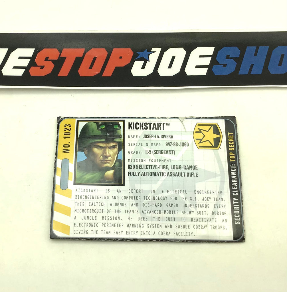 2010 POC KICKSTART V1 FILE CARD (c)