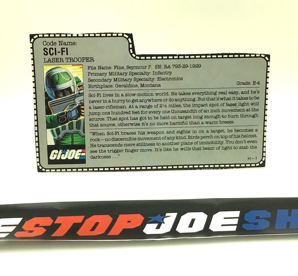 1986 VINTAGE ARAH SCI-FI V1 BODY TRANSFER OFFER FILE CARD (c)