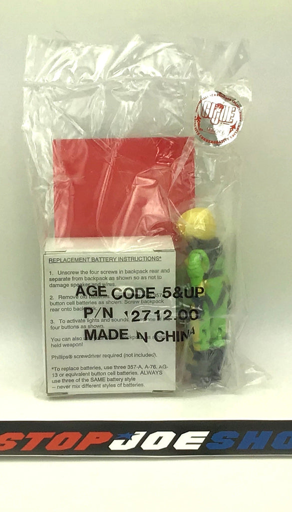 1993 VINTAGE ARAH G.I. JOE GENERAL HAWK V3 G.I. JOE COMMANDER MAIL IN 100% COMPLETE NEW SEALED