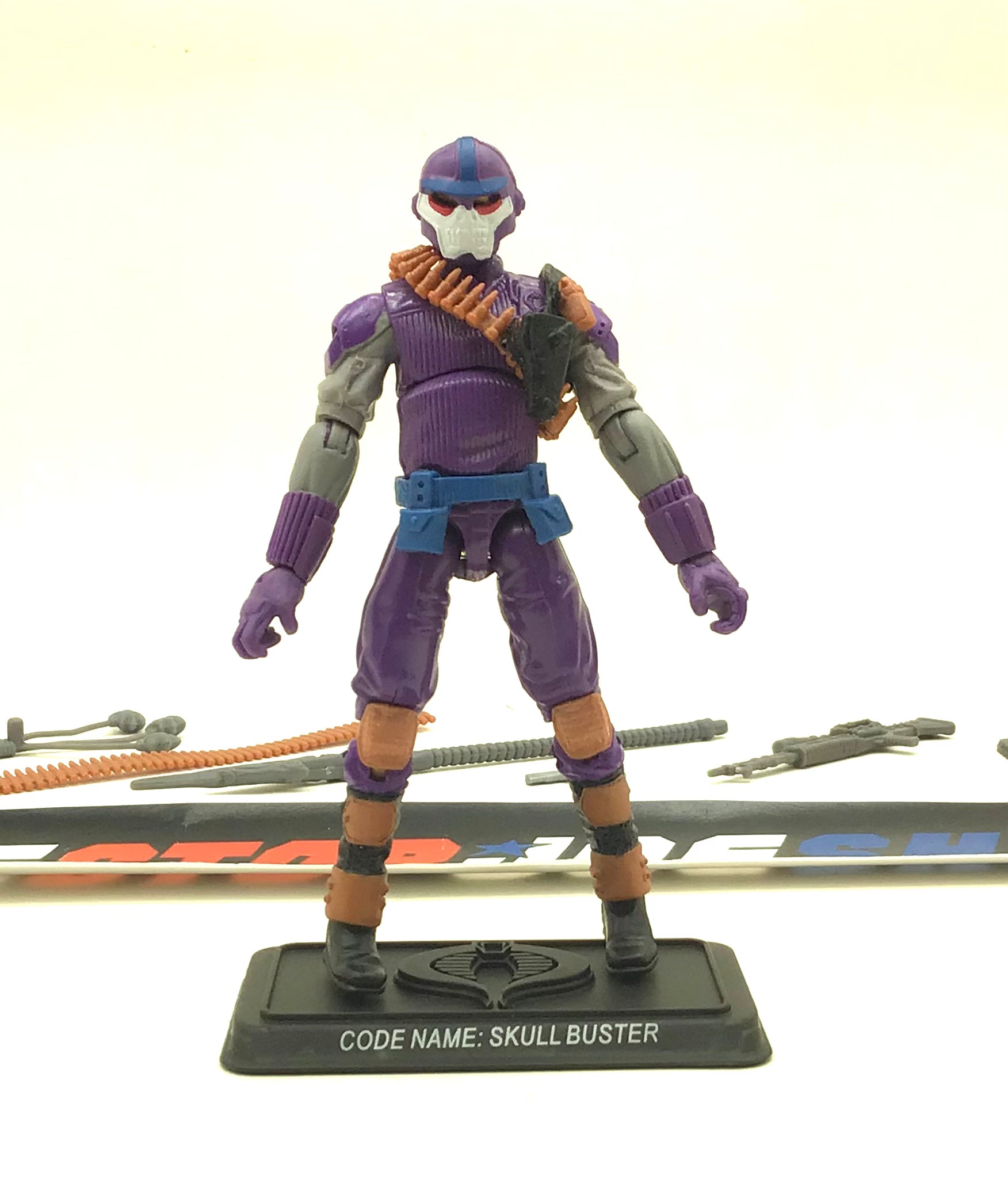 2013 FSS 2.0 COBRA SKULL BUSTER V2 RANGE VIPER COMMANDO GI JOE