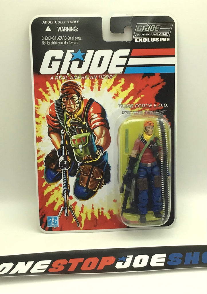 2019 FSS 12.0 G.I. JOE TUNNEL RAT V13 TIGER FORCE E.O.D. GI JOE COLLECTORS CLUB EXCLUSIVE NEW SEALED