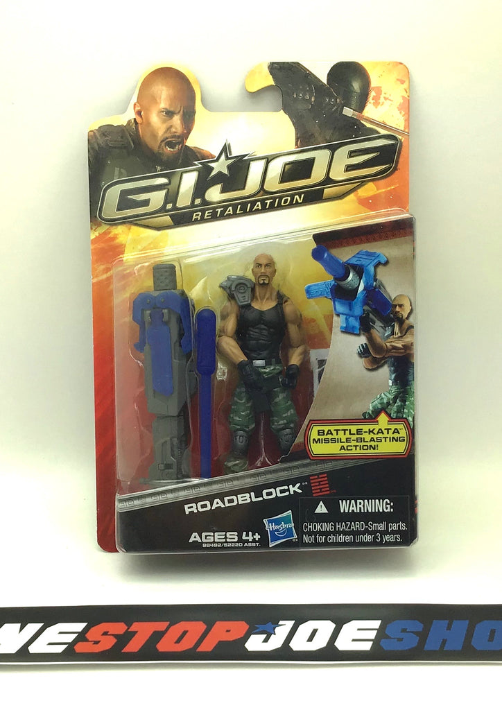 2012 RETALIATION G.I. JOE ROADBLOCK V21 NEW SEALED