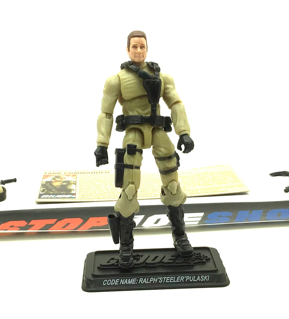 2008 25TH ANNIVERSARY G.I. JOE STEELER V5 ULTIMATE BATTLE PACK TARGET EXCLUSIVE LOOSE 100% COMPLETE + F/C