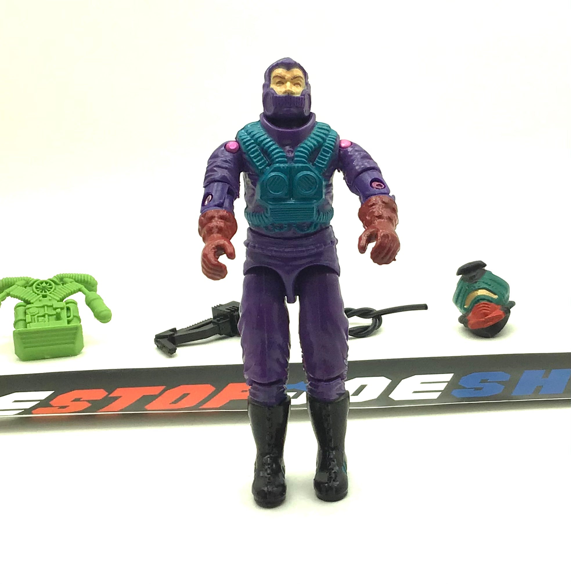 GI Joe Funskool Toxo Viper good MOC