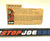 1982 1983 VINTAGE ARAH G.I. JOE GRAND SLAM V1 FILE CARD (b)