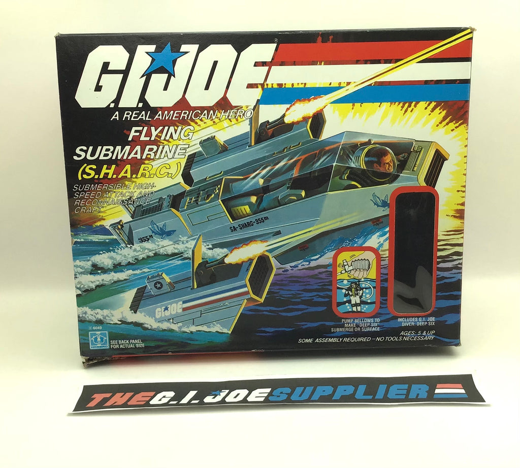 1984 VINTAGE ARAH G.I. JOE S.H.A.R.C. SHARC VEHICLE BOX ONLY