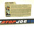 1983 VINTAGE ARAH G.I. JOE SNOW JOB V1 TRIPLE WIN FILE CARD (a)