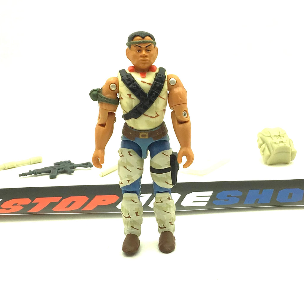 2006 DTC G.I. JOE RED DOG V2 CLUB EXCLUSIVE LOOSE 100% COMPLETE NO FILE CARD