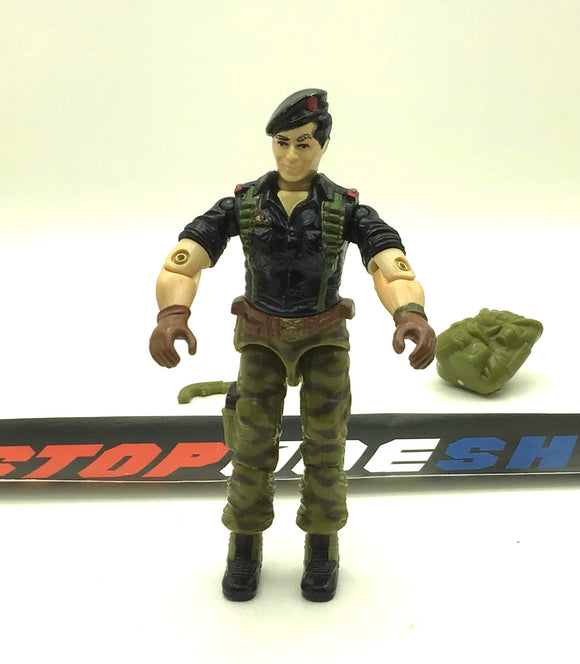 1985 VINTAGE ARAH G.I. JOE FLINT V1 WARRANT OFFICER LOOSE 100% COMPLETE (d)