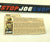 1983 VINTAGE ARAH G.I. JOE DOC V1 FILE CARD (g)