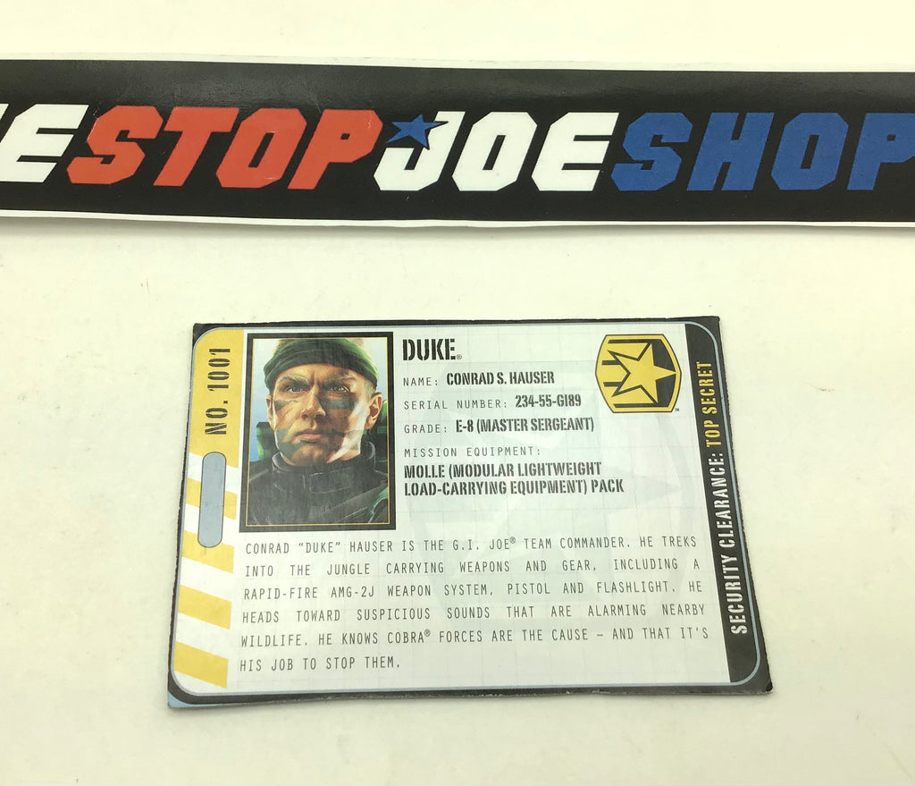 2010 POC DUKE V42 FILE CARD