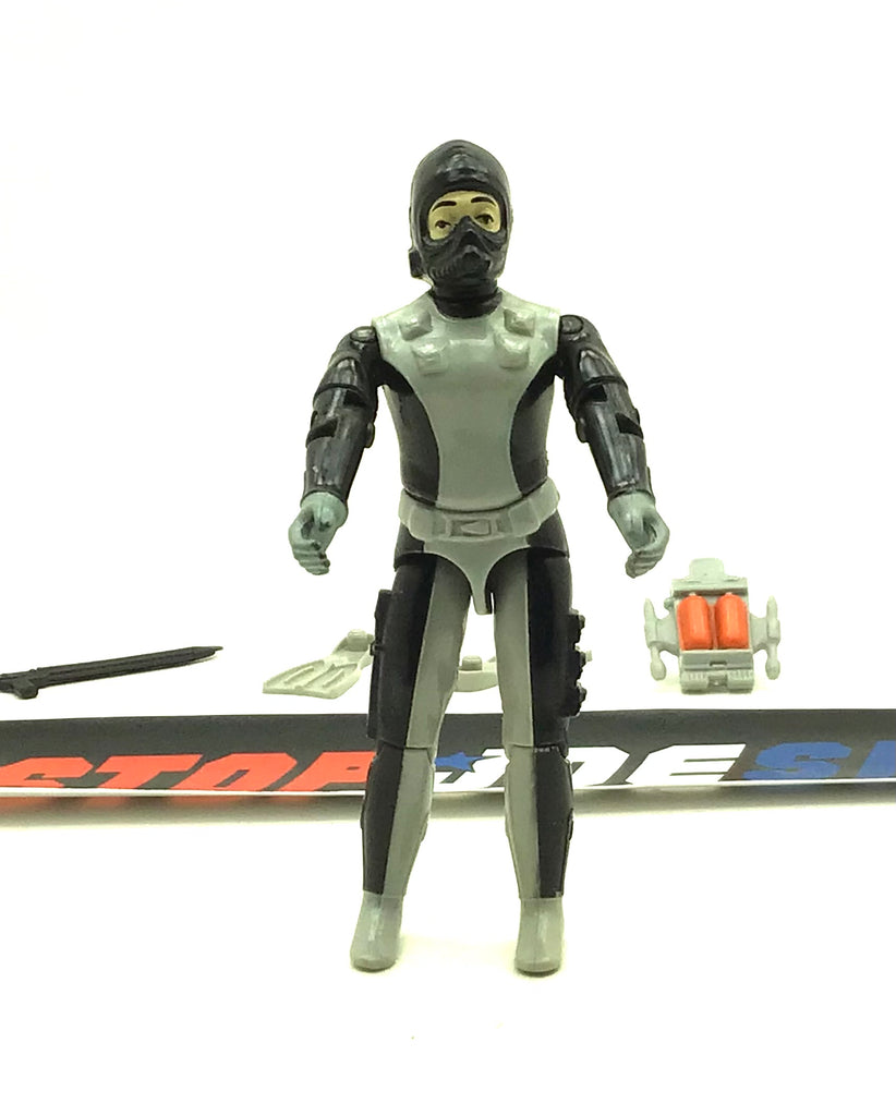 1983 VINTAGE ARAH G.I. JOE TORPEDO V1 NAVY S.E.A.L. LOOSE 100% COMPLETE (l)