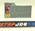 1987 VINTAGE ARAH GYRO-VIPER V1 FILE CARD