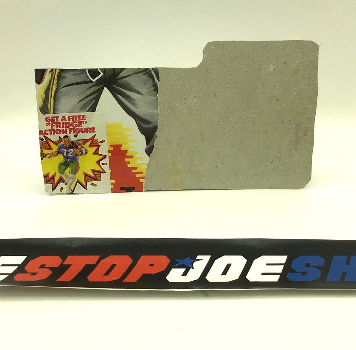 1986 VINTAGE ARAH ROADBLOCK V2 FRIDGE OFFER FILE CARD – THE G.I. JOE ...