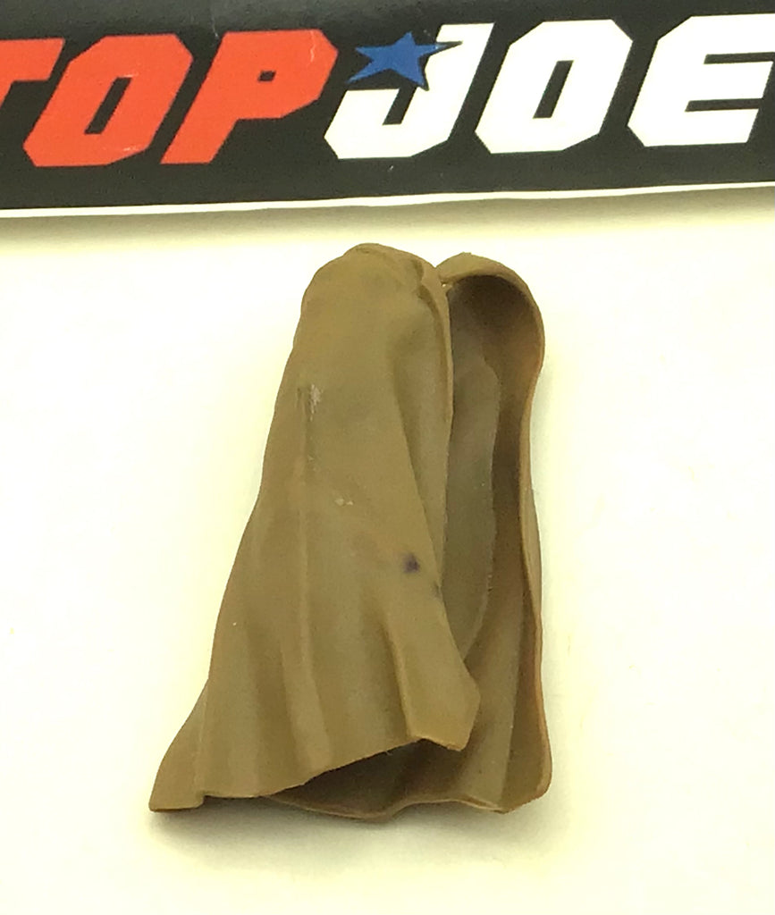 2012 RETALIATION G.I. JOE TROOPER V2B BROWN CLOAK CAPE ACCESSORY PART CUSTOMS WEAR