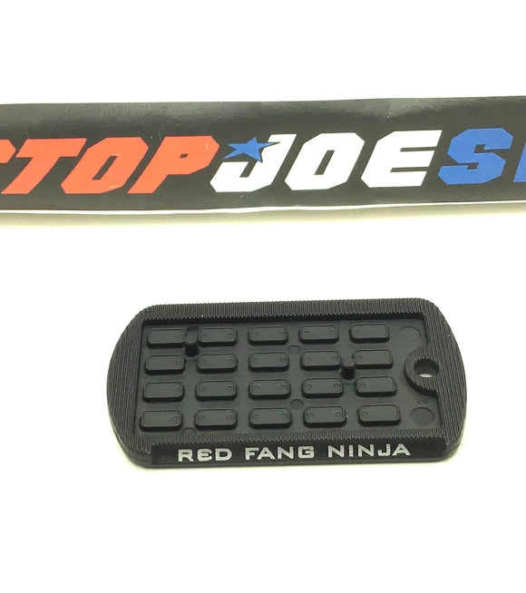 2009 ROC RED FANG NINJA V1 TWO PEG FIGURE STAND ACCESSORY