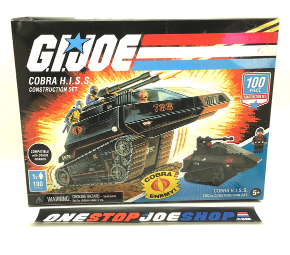 2021 FOREVER CLEVER COBRA H.I.S.S. HISS TANK CONSTRUCTION BUILDING BLOCK SET NEW SEALED DAMAGED BOX